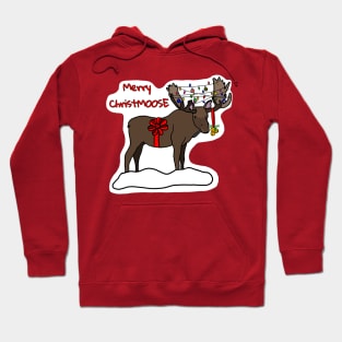 Merry Christmoose Hoodie